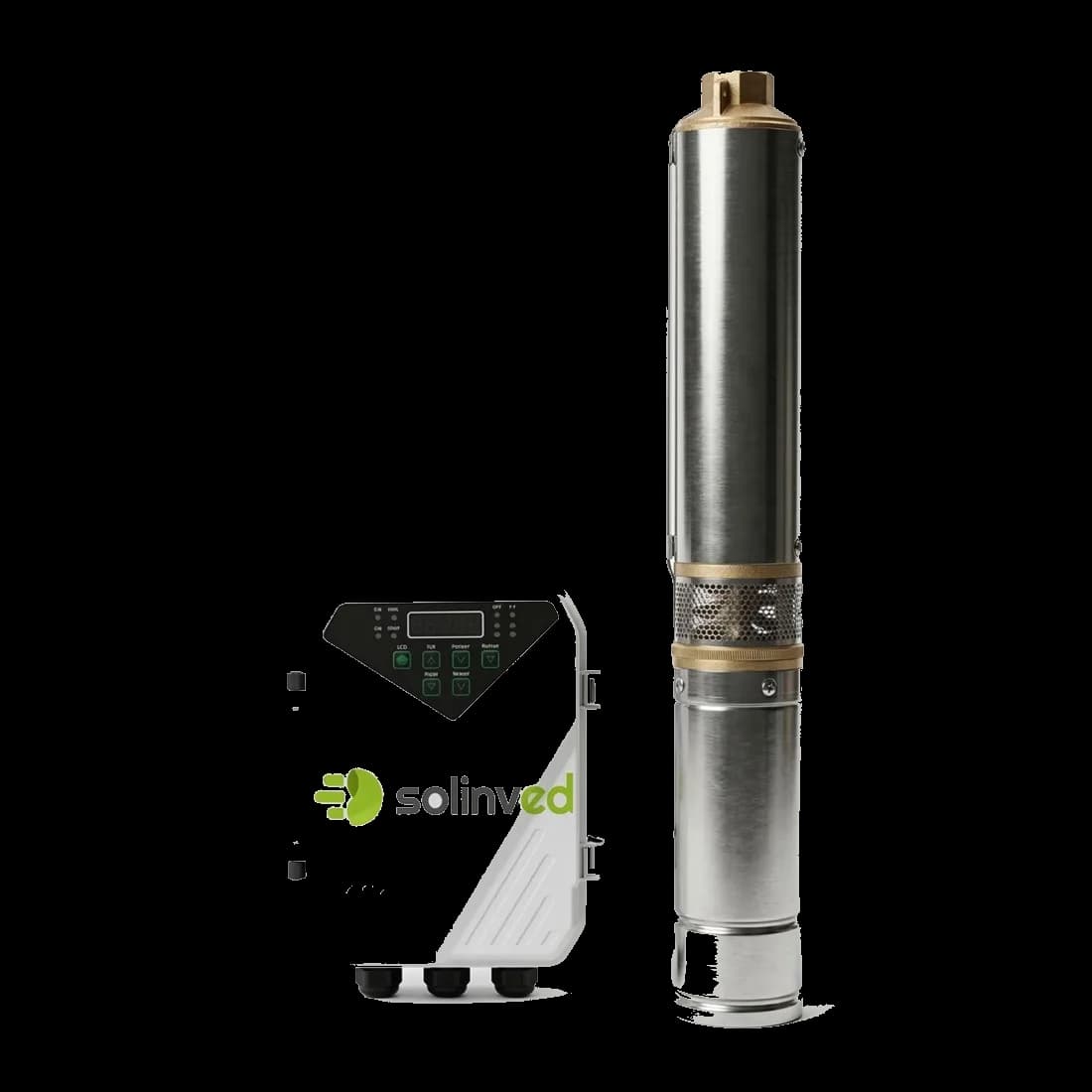 DC Pompa 4 İnç AC-DC 4000 Watt 18 Ton Hmax 168 mt Outlet 2