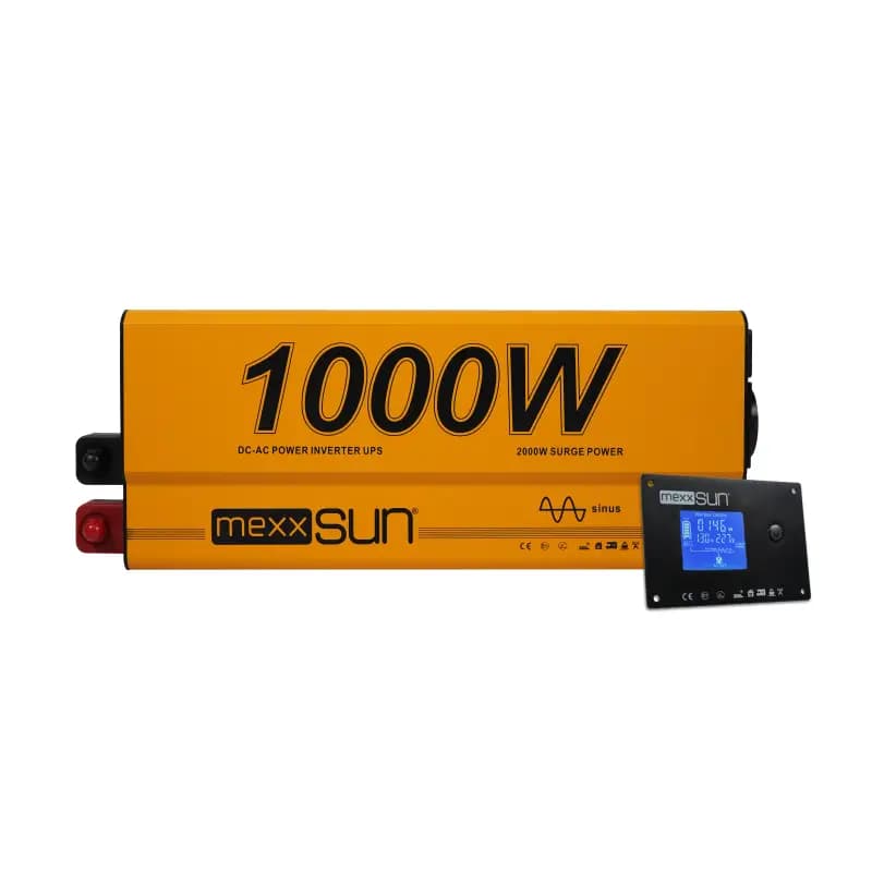 Mexxsun Tam Sinüs UPS (Remote Ekran) 12V 1000W
