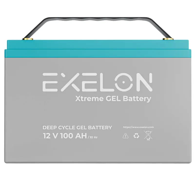 Exelon 12 Volt 100 Amper Jel Akü Derin Döngü Deep Cycle