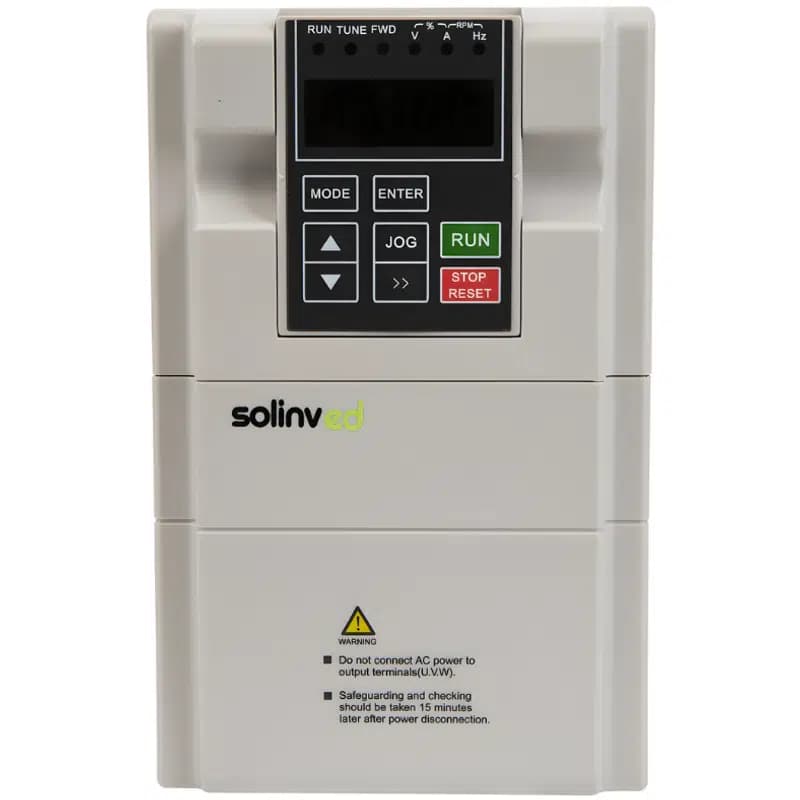 Solinved 7.5 kW 10 HP Trifaze Solar Pompa Sürücü