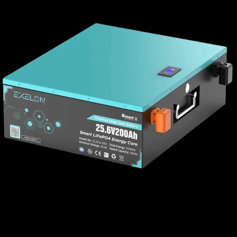 Exelon 25.6 V 200 Ah Lityum Akü Bluetooth Özellikli